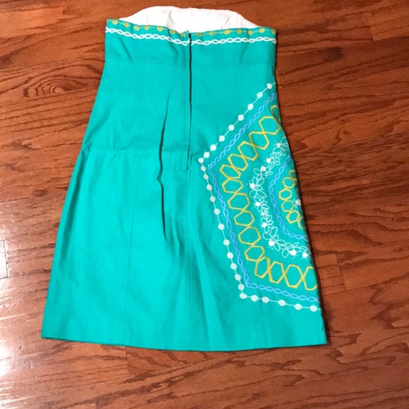 Lilly Pulitzer Bowen Aqua Comb size 6 - Picture 2 of 3